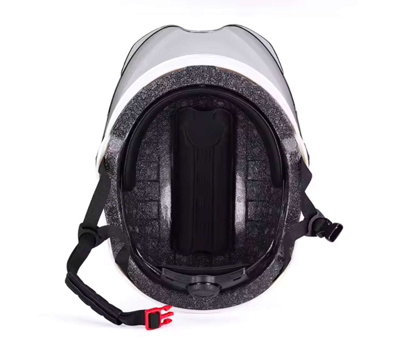 Scooter Riding Helmet - Half Open Face with Sun Visor