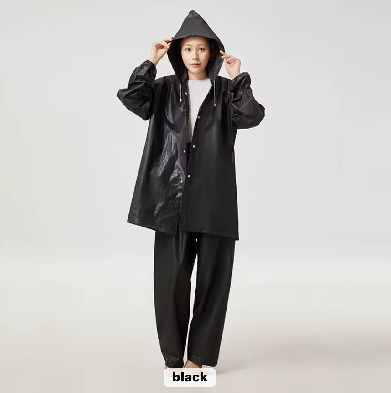 Rain Coat - Waterproof and Reflective Motorcycle Rain Coat
