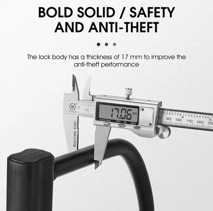 Anit- Theft wheel Lock for Ebike, Moped, Fat-Tire,Tribike